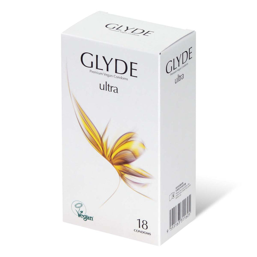 Glyde 格蕾迪 素食主義安全套 超薄 18 片裝 乳膠安全套