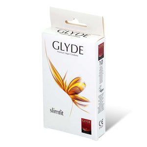 Glyde 格蕾迪 素食主義安全套 緊身 49mm 10 片裝 乳膠安全套
