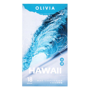 Olivia奧莉維亞 夏威夷水漾 18 片裝 乳膠安全套