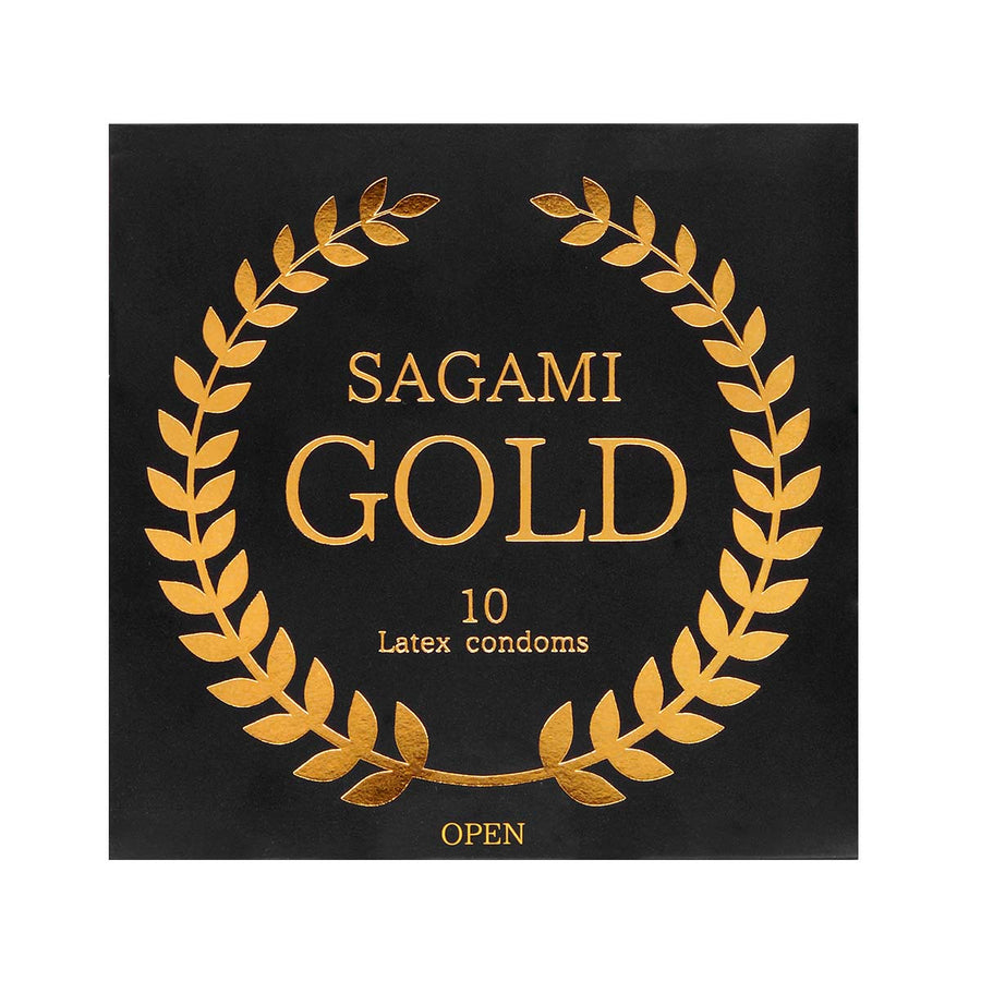 Sagami 相模 黃金限定版 10 片裝 乳膠安全套 - Lovenjoy Club