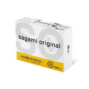 Sagami 相模原創 0.02 大碼 (第二代) 58mm 36 片裝 PU 安全套 - Lovenjoy Club