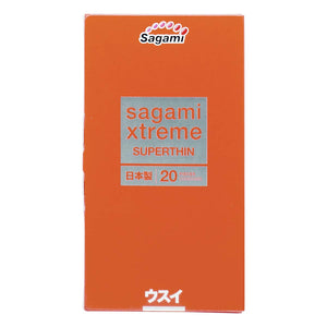 Sagami 相模究極 纖薄式 (第二代) 20 片裝 乳膠安全套 - Lovenjoy Club