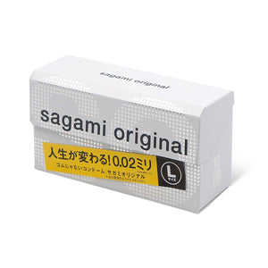 Sagami 相模原創 0.02 大碼 (第二代) 58mm 12 片裝 PU 安全套 - Lovenjoy Club