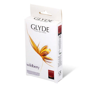 Glyde 格蕾迪 素食主義安全套 野莓香 10 片裝 乳膠安全套