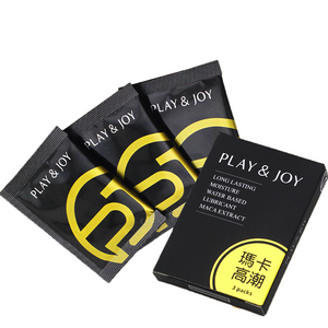 PLAY & JOY 熱感潤滑液 『精裝版』瑪卡熱感隨身盒試用包 3包 - Lovenjoy Club