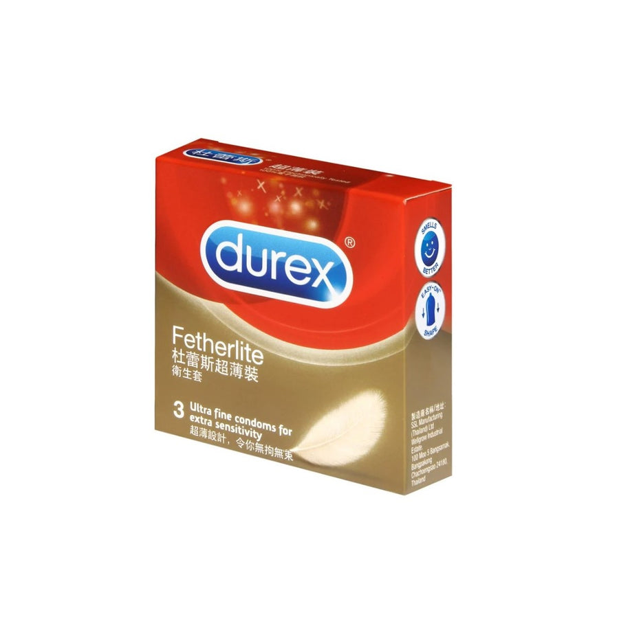 Durex 杜蕾斯 超薄裝 3 片裝 乳膠安全套