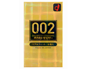 Okamoto岡本 0.02 真貼身 (日本版) – 6片裝