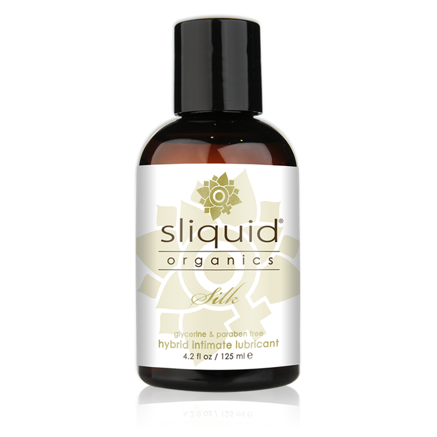 Sliquid - Silk - 125ml 有機水矽混合潤滑液 - Lovenjoy Club