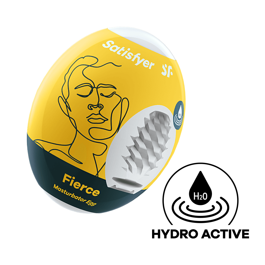 Satisfyer Masturbator Egg Single Fierce 一次性旅行飛機杯