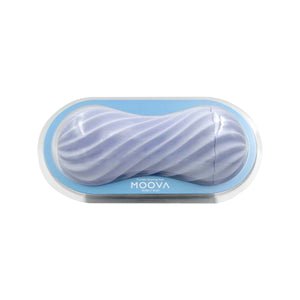 Tenga Moova 軟殼螺旋自慰飛機杯 - 氣泡藍 (可重複使用)